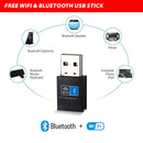 Intel Complete PC Set | Intel Core i5 | 16 GB DDR4 | 500 GB SSD + 24 Zoll Monitor + Maus + Tastatur | Windows 11 Pro + WiFi & Bluetooth