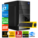 Intel Complete PC + Mouse & Keyboard | Intel Core i7 | 32 GB DDR4 | 1 TB SSD - NVME | RTX 3050 | Windows 11 Pro