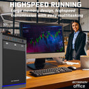 Intel Complete PC Set | Intel Core i5 | 16 GB DDR4 | 500 GB SSD + 2 x 24 Zoll Monitor + Maus + Tastatur | Windows 11 Pro + WiFi & Bluetooth