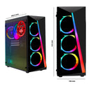 ScreenON - Gaming Set - P3 (GamePC + 24 Inch Monitor + Toetsenbord + Muis) + WiFi & Bluetooth