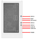 ScreenON - Minecraft Gaming PC White - Ryzen 3 - 16GB RAM - 500GB SSD - Windows 11 Pro + WiFi & Bluetooth!