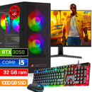 ScreenON - Intel Core i5 - 1000GB SSD - 32GB RAM - RTX 3050 - Gaming Set - V92023327 (27" Monitor + Toetsenbord + Muis)