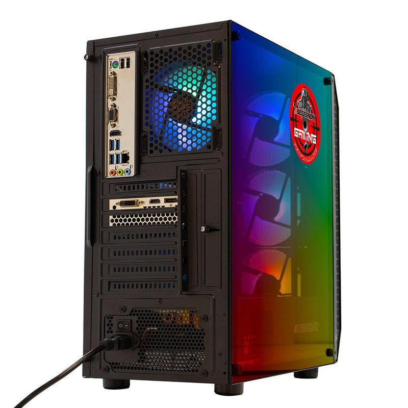 ScreenOn - AMD Ryzen 5 3600 Allround Game Computer / Gaming PC - Geforce GTX 1050 Ti 4GB - 16GB RAM - 240GB SSD - 1TB HDD - Windows 10 - ScreenOn