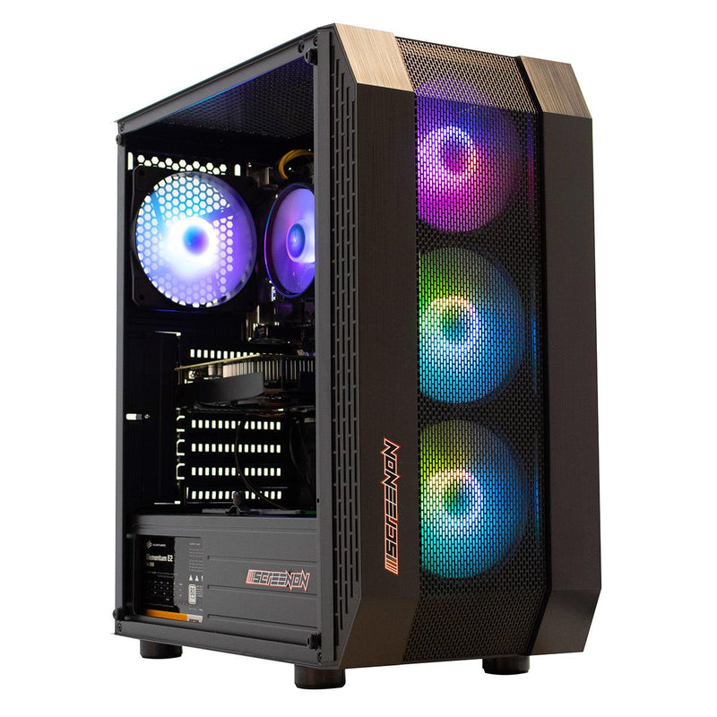 ScreenOn - AMD Ryzen 5 3600 Allround Game Computer / Gaming PC - Geforce GTX 1050 Ti 4GB - 16GB RAM - 240GB SSD - 1TB HDD - Windows 10 - ScreenOn