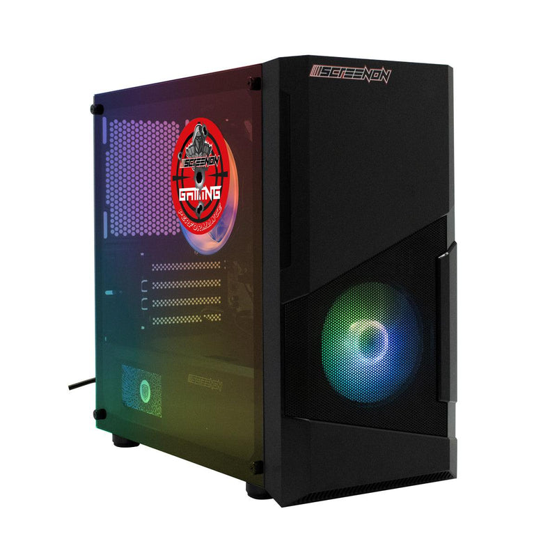 ScreenON - High-End Game PC - Ryzen 5 3600 - 1TB M.2 SSD - RTX 3060 - WiFi - ScreenOn