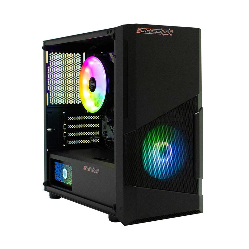 ScreenON - High-End Game PC - Ryzen 5 3600 - 1TB M.2 SSD - RTX 3060 - WiFi - ScreenOn