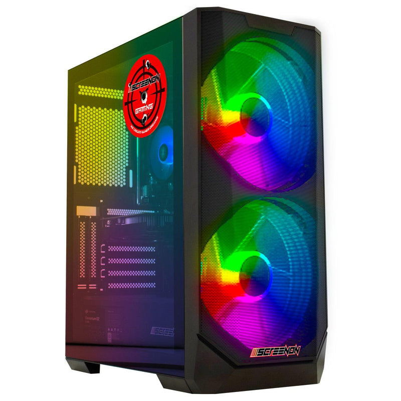 ScreenON - High-End Game PC - Ryzen 5 - 480GB SSD - GTX 1660 - WiFi - ScreenOn