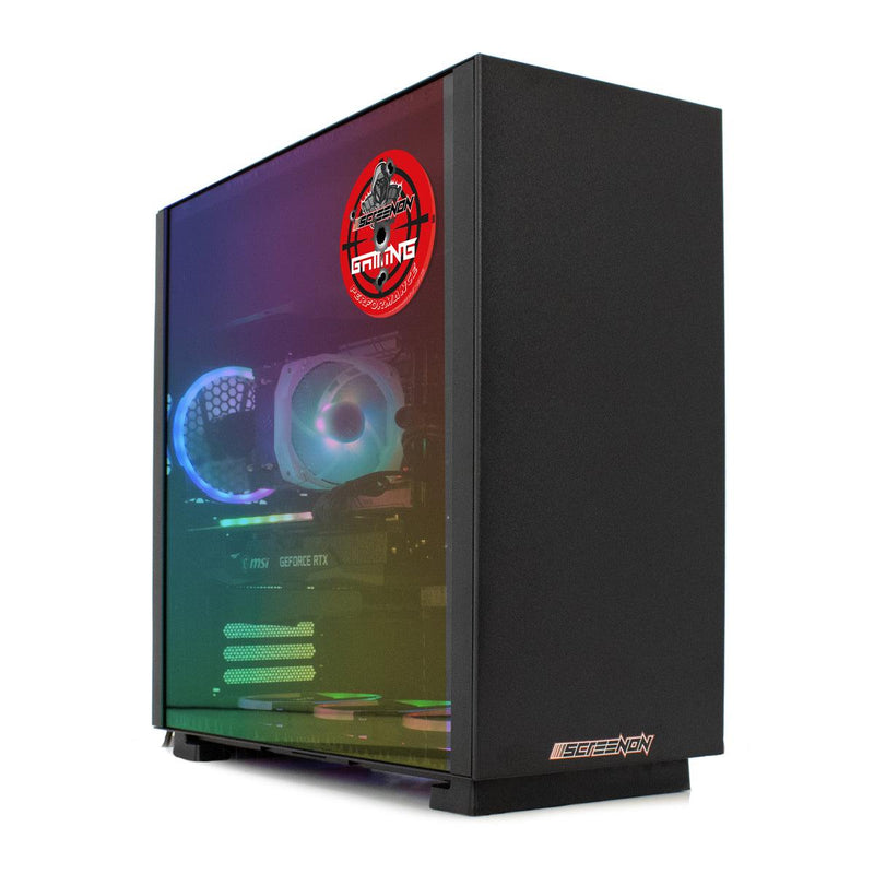 ScreenON - Mid-Range Desktop Game PC [Intel Core i5-10400F, Geforce GTX 1630 4GB, 16GB RAM, 480GB SSD] Windows 11 Gaming Computer - ScreenOn