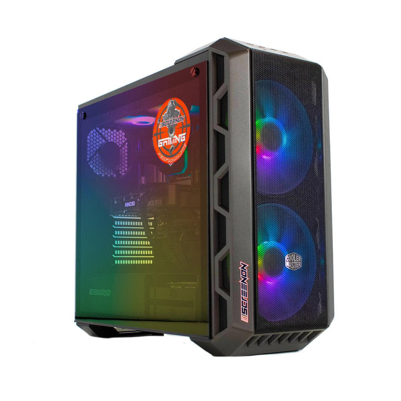 ScreenON - Night Shark - Ryzen 5 - 480GB M.2 + 1TB HDD - RTX 3060 - GamePC.V31682 - WiFi - ScreenOn