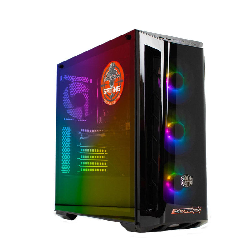 ScreenON - Power - Intel Core i7-10700 - 250GB M.2 SSD + 1TB HDD - RTX 3060 - GamePC.V42062 - WiFi - ScreenOn