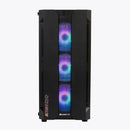 ScreenON - Racing Gaming Set + Ferrari Flag - F5215024 - (GamePC.F12050 + 24 Inch Monitor + Toetsenbord + Muis + Controller + Gratis Ferrari Flag) - ScreenOn