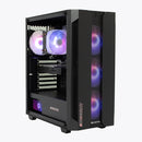 ScreenON - Racing Gaming Set + Red Bull Flag - F2325024 - (GamePC.F13050 + 24 Inch Monitor + Toetsenbord + Muis + Controller + Gratis Red Bull Flag) - ScreenOn