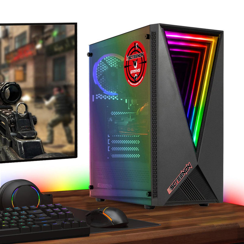 ScreenON - Ryzen 5 - 480GB M.2 SSD + 2TB HDD - GTX 1630 4GB - GamePC.X345106 - WiFi - ScreenOn