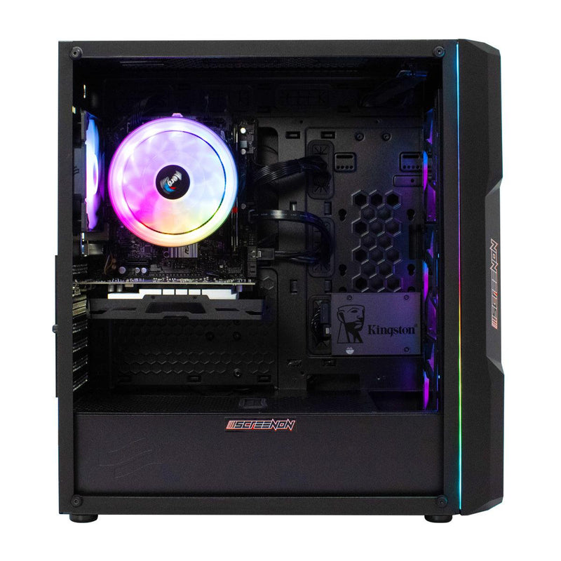 ScreenON - Ryzen 7 - 480GB M.2 SSD + 2TB HDD - RTX 3060 12GB - GamePC.X415122 - WiFi - ScreenOn